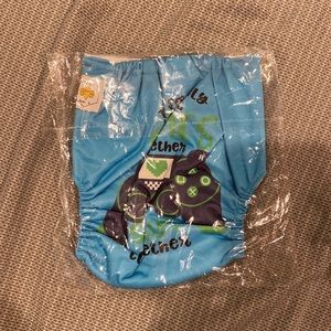 Gamer cloth diaper